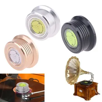 

60HZ Frequency 3In1 Metal Record Clamp Lp Disc Stabilizer Turntable For Vinyl Record Turntable Vibration Balanced