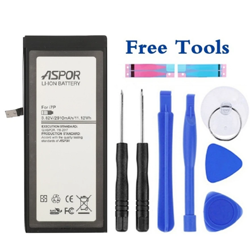 

For iPhone 7 Plus 7plus Battery Baseus Mobile Phone Battery High Capacity Bateria Original Replacement Batterie For iPhone 7p