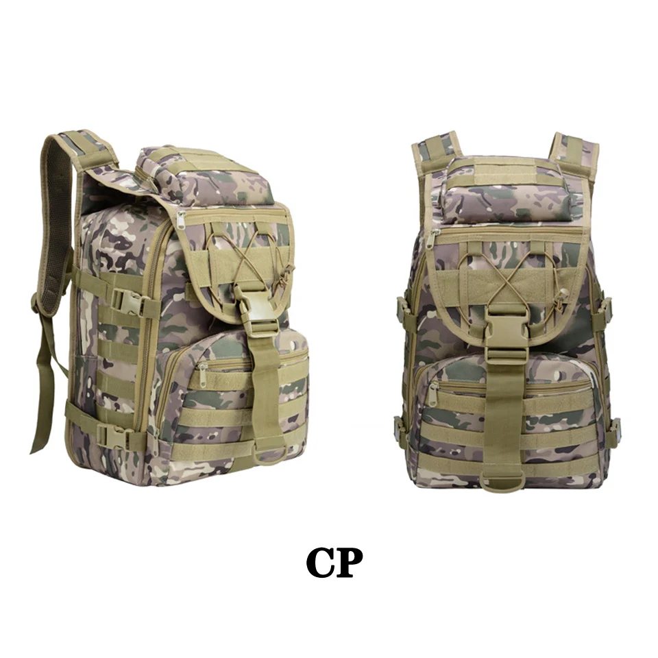 Military Assault Backpack Molle Tactical Bag Army Bag Outdoor Hiking Camping Rucksack Waterproof Bag Hunting Fishing Backpacks