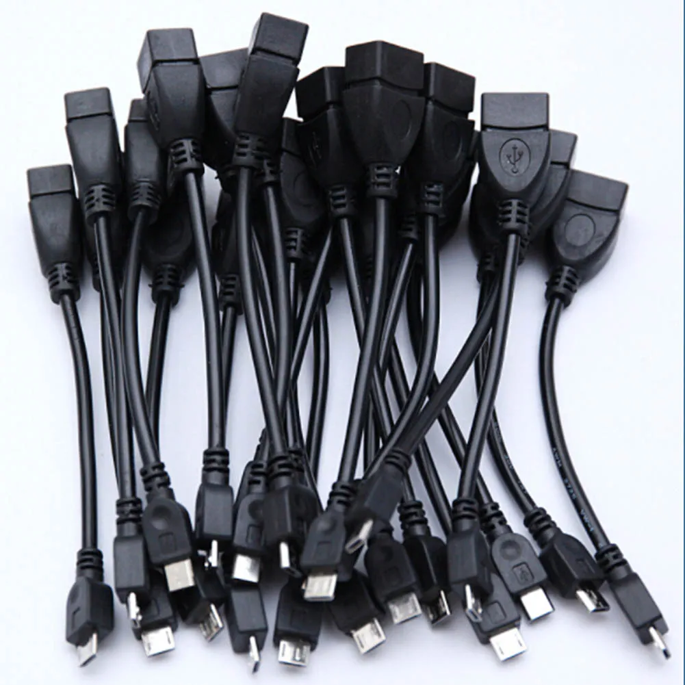 Адаптер Micro USB к USB конвертер OTG кабель для электронного оборудования