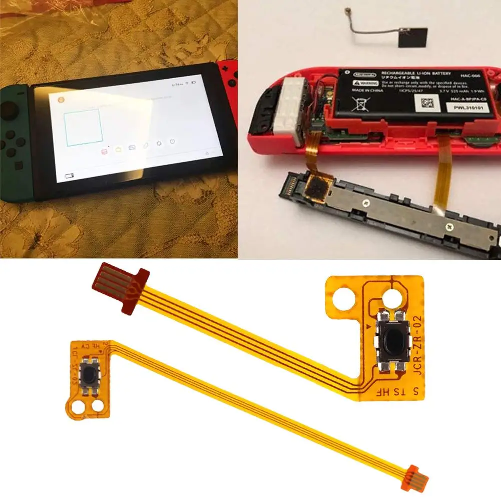

ZL/ZR Button Key Ribbon Replacement Part Durable Convenient Flex Cable for Nintendo for Switch for Joy Con Controller