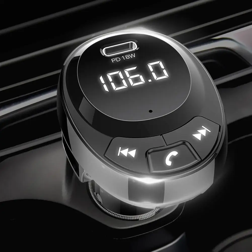 BT09 автомобильный fm-передатчик Bluetooth 5,0 MP3-плеер PD Быстрая зарядка 2 USB адаптер автомобильные аксессуары для интерьера