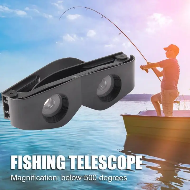 

Hot Sale Telescope Skillful Manufacture Fishing Telescope Glasses ABS Frame Outdoor Magnifier Binoculars Eyewear Black