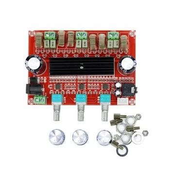 

Mini 80Wx2+100W 2.1 Power Amplificador TPA3116D2 Amplifier Board DC12-24V Digital Audio Receiver Accessories 4-8 Ohm Subwoofer