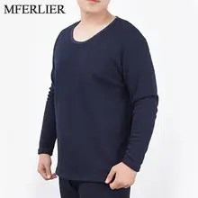 Плюс размер кальсоны с брюками 5XL 6XL 7XL бюст 140 см флис теплые кальсоны для мужчин 4 цвета