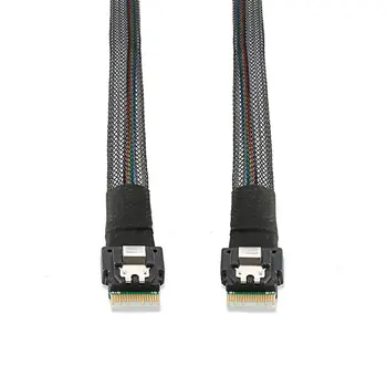 

Mini Sas38P Sff-8654 To Mini Sas Hd Sff-8643 Server Computer Transmission Line