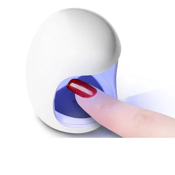 

Mini egg shaped nail dryer 30S fast drying nail therapy lamp