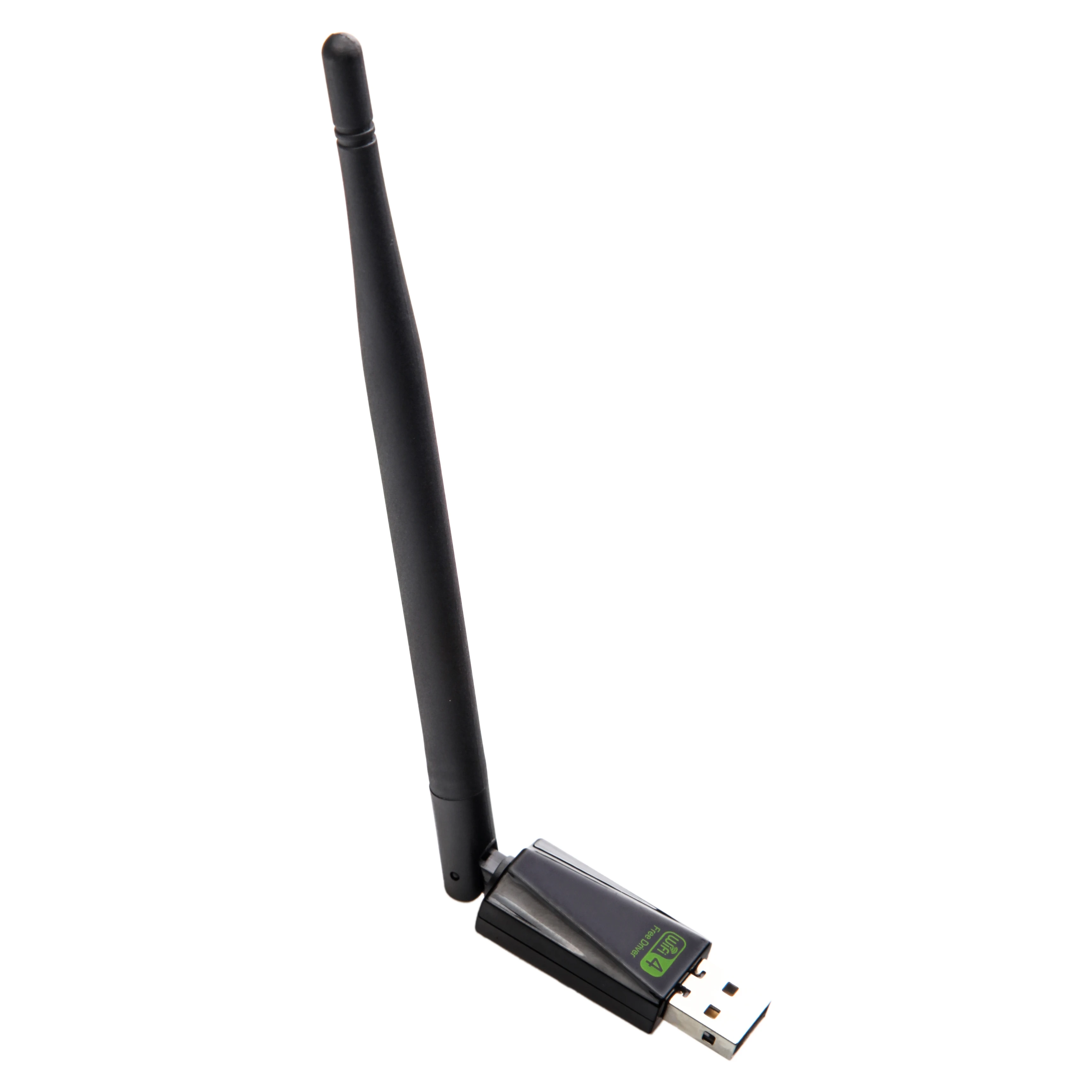 USB Wifi Adapter 2.4G 5dBi High Gain Antenna for Desktop Windows XP/Vista/7/8/10 150M USB Wireless Adapter chip-RTL8812GU
