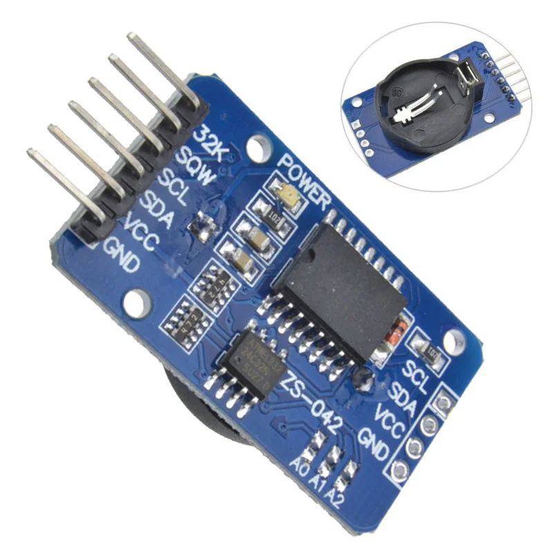 Для Arduino DS3231 ZS042 AT24C32 IIC модуль точность RTC часы в реальном времени памяти модули 2020