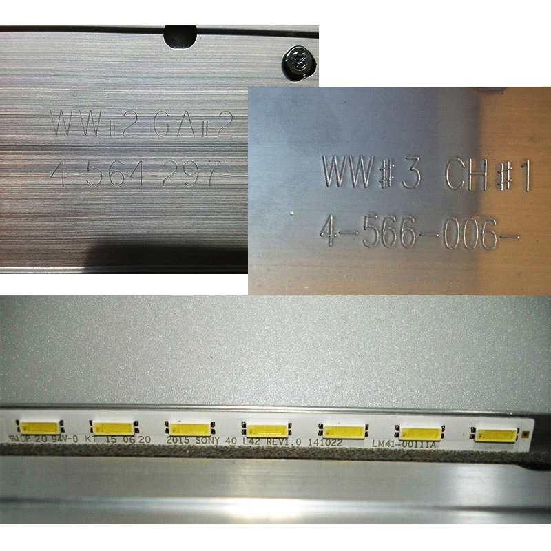 TV Illumination For Sony KDL-40R555C KDL-40R510C LED Bars