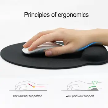 

Hot Sale Mouse Pads Skillful Manufacture Memory Foam Mouse Pad Anti-Skid Ergonomic Mat Wrist Support Gaming Mouse Pad