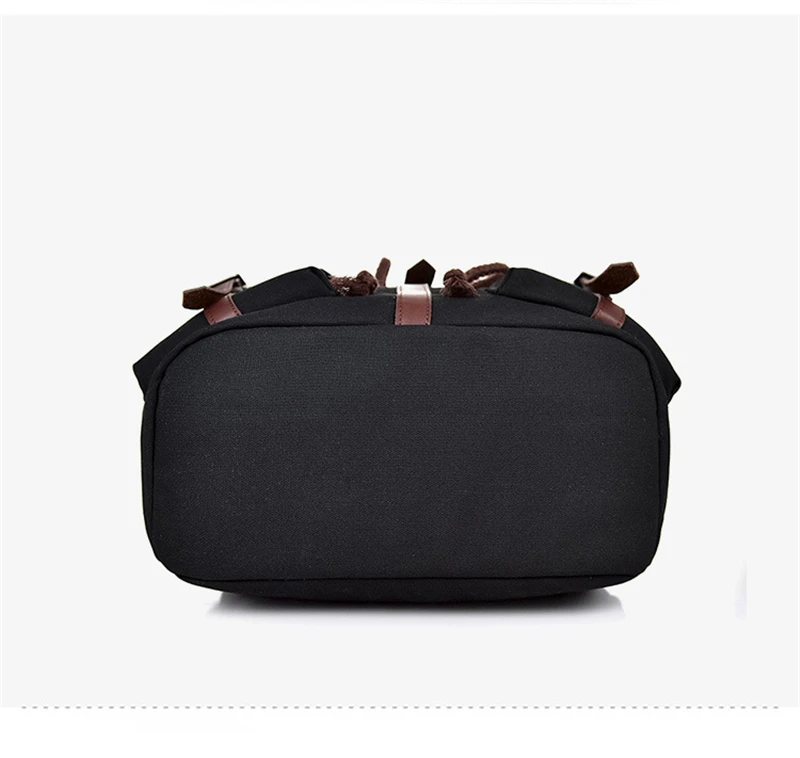 Canvas School Bags Women Waterproof Casual Large Capacity Vintage Backpack Teenagers Unisex Student Shopping Travel Shoulder Bag
