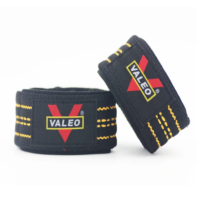 

VALEO Fitness Wrist Protector Cotton Weightlifting Booster Hose Tension Band Men's Strength Training Barbell