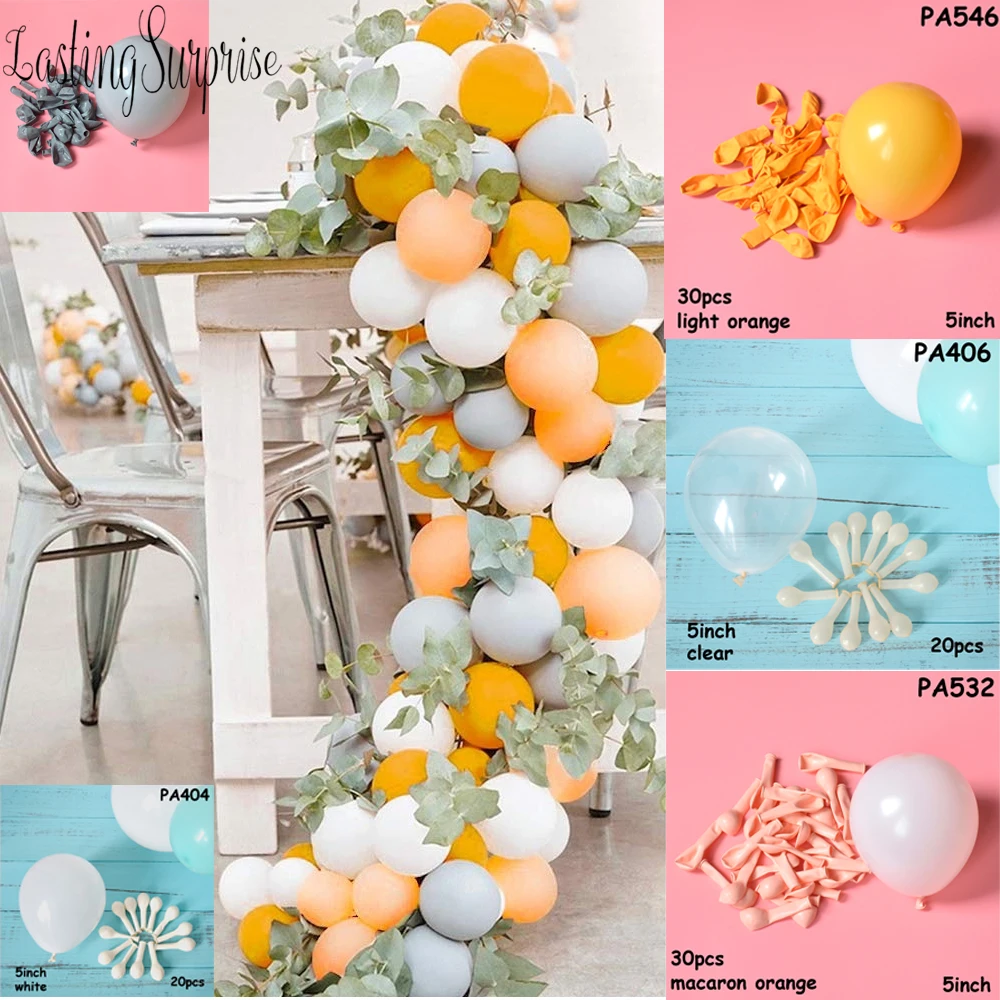 Пастельные мини шары 5 дюймов латексные конфетных цветов макарон праздничные