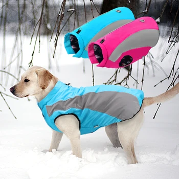 

Warm Big Dog Clothes Waterproof Winter Large Dog Coat Jacket For Medium Large Dogs Bulldog Golden Retriever Labrador Clothing