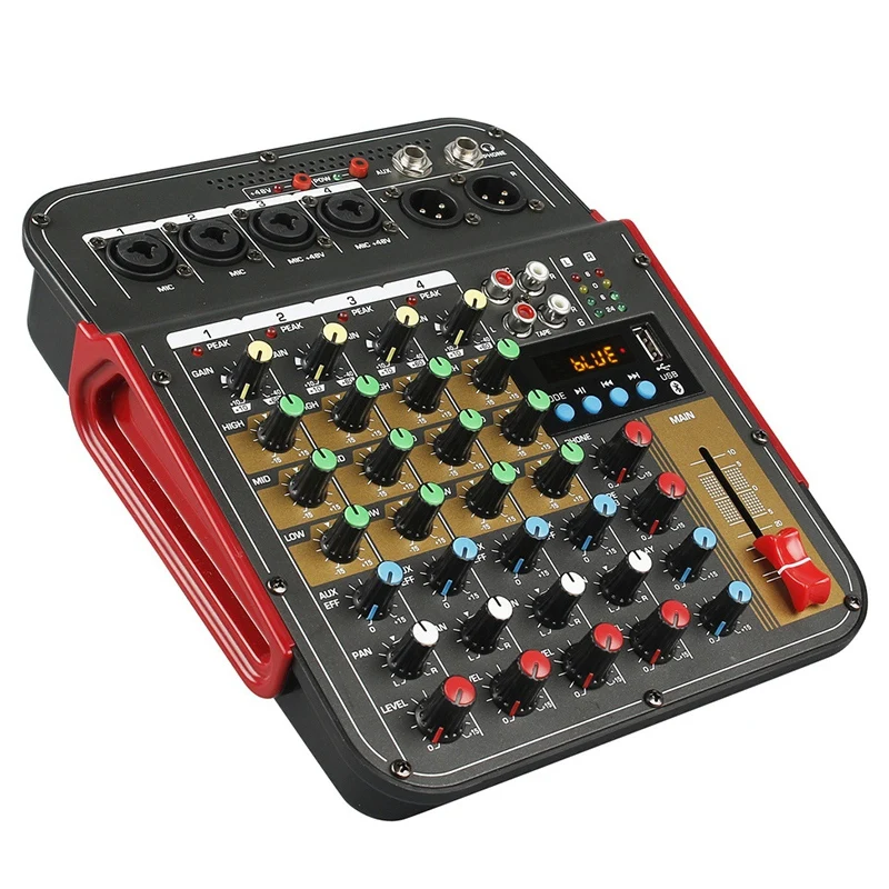 HOT TM4 Digital 4-Channel o Mixer Mixing Console