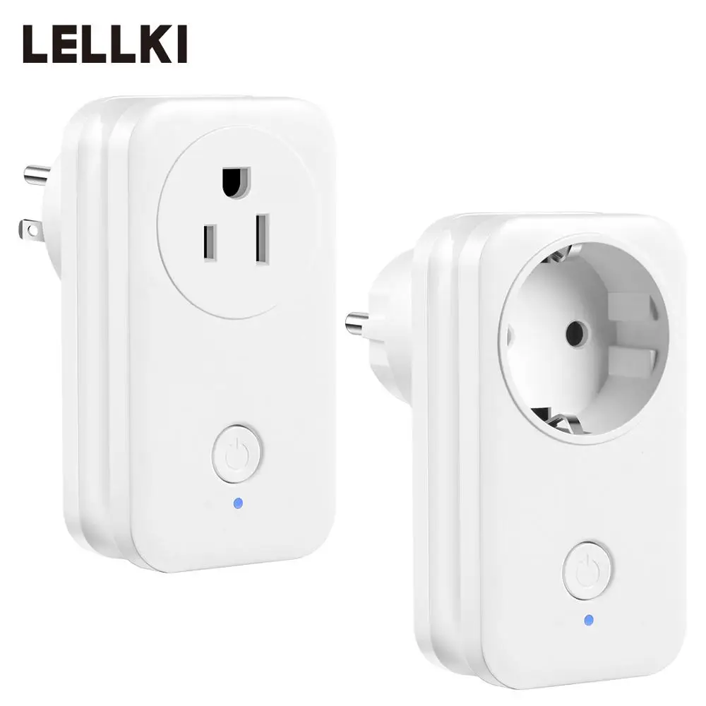 

ZigBee 3.0 Smart Socket UK EU US Wireless Control Switches Timer White Plug 10A for Smartthings Echo plus Voice Control