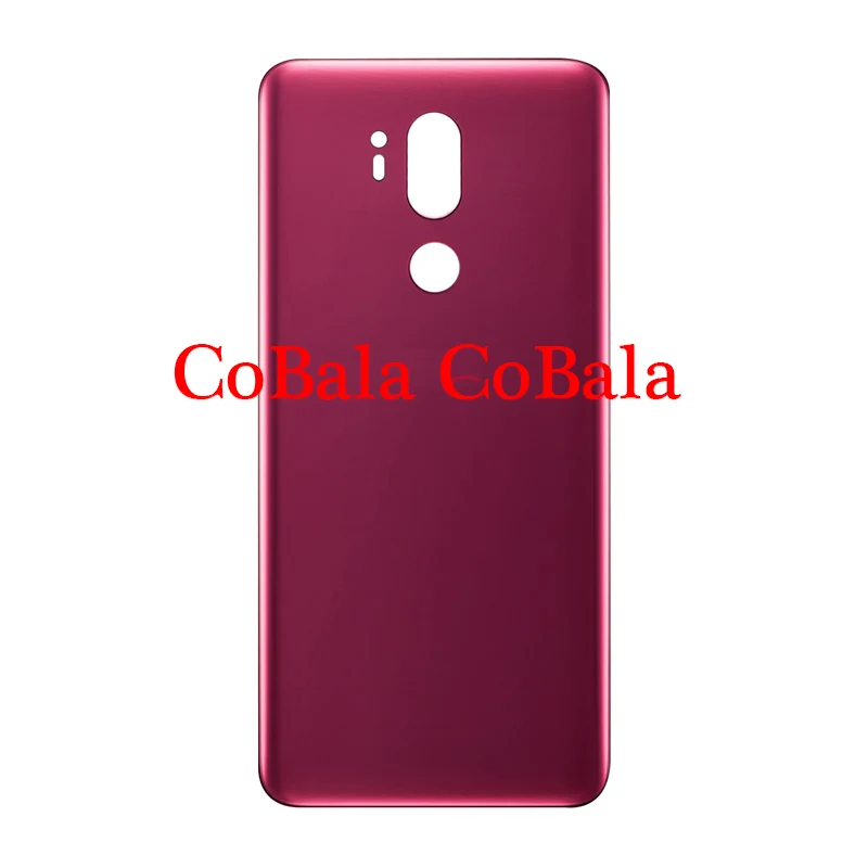 LOVAIN 10 шт. для LG G7 ThinQ G7+ G7 Plus G710 G710EM задняя крышка батарейного отсека задняя крышка стеклянный корпус+ клейкая наклейка