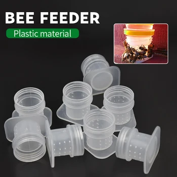 

Feeder Water Drink Feeding Fountains Beekeeping Apiculture Tool Beehive 10pcs Plastic Beehive Beekeeper Bee