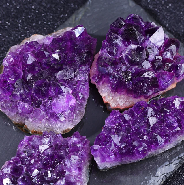 Amethyst Crystal Geode Point 2