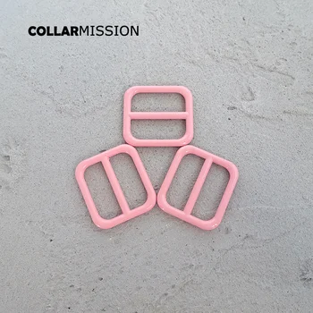 

10pcs/lot pink adjustable buckle to adjust 25mm webbing sewing zinc alloy metal crafts stoving varnish CRZK25P