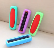  Carpet Dust Brush Plastic Table Crumb Sweeper Pet Hair Fluff Cleaner Sticky Picker Lint Roller Clothes Cleaning Brushes 