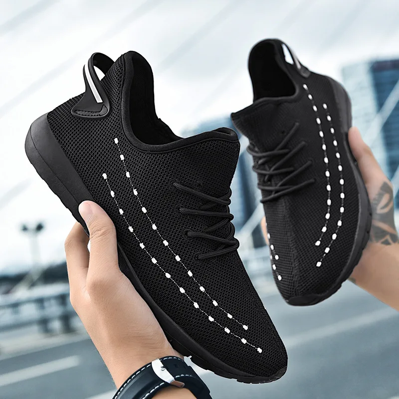 

Hot Selling Fashion Casual Shoes Ultra-Light Running MEN'S SHOES 2019 Spring New Style Athletic Shoes Large Size