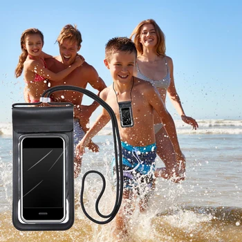 

Outdoor Swimming Waterproof Phone Bags Touch Screen Mobile Phone Pouch