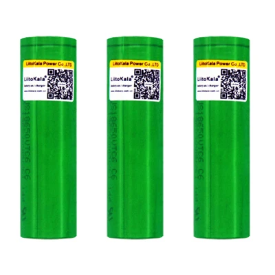 3 battery Liitokala 18650 3000 мАч большая емкость перезаряжаемая батарея 3,7 в литий-ионный аккумулятор VTC6 высокая скорость 30A электрическая дрель - Цвет: 3 battery
