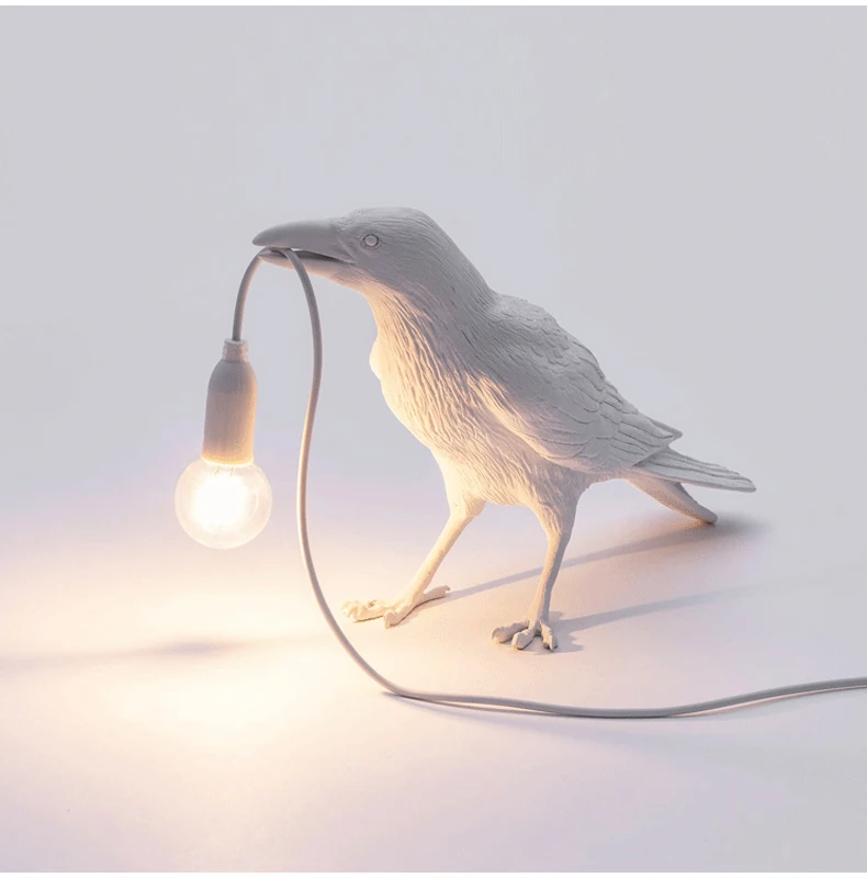 black wall lights Nordic Resin Bird Wall Lamp Foyer Parlor Bedroom Bedside Sconce Creative Animal Decoration Table Lamp Corridor Aisle Night Light kitchen wall lights