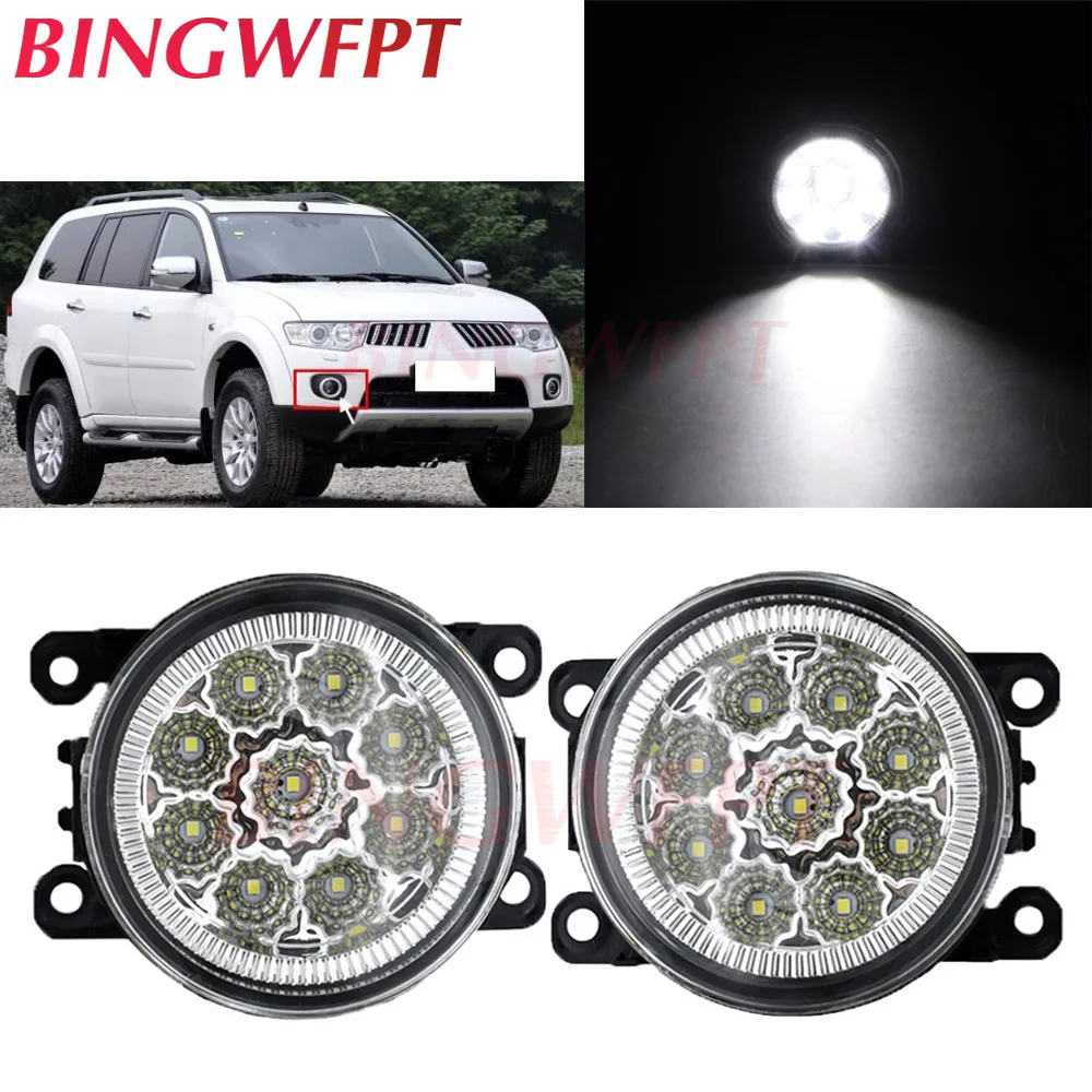 Светодиодные противотуманные фары для переднего бампера автомобиля Mitsubishi L200