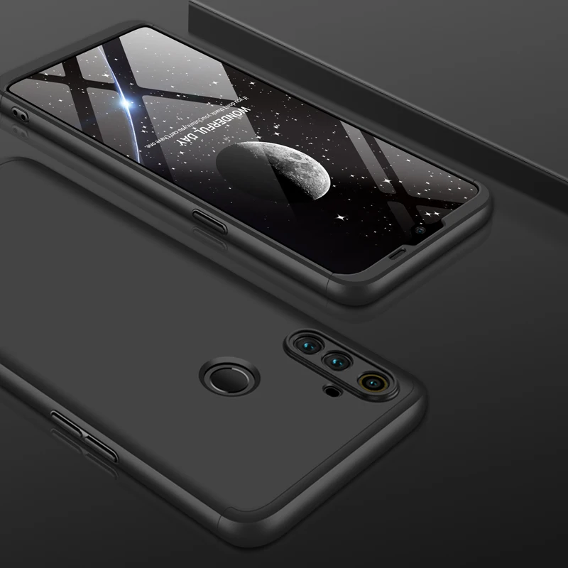 

For OPPO Realme C3 Case Hard Hybrid PC 360 Full Body Protective Back Cover for OPPO Realme C3 Phone Case Fundas Coque