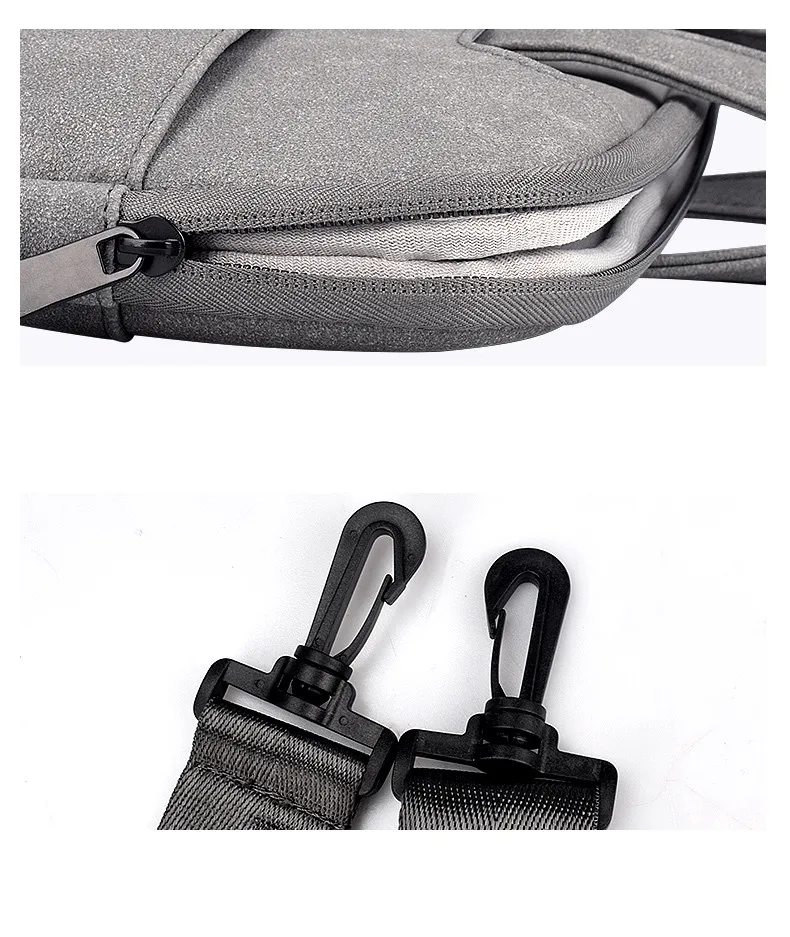Сумка на плечо из искусственной кожи для ноутбука, сумка для ноутбука Macbook Pro, 15 дюймов, портфель для ноутбука Retina, сумка для переноски Air, 13 дюймов