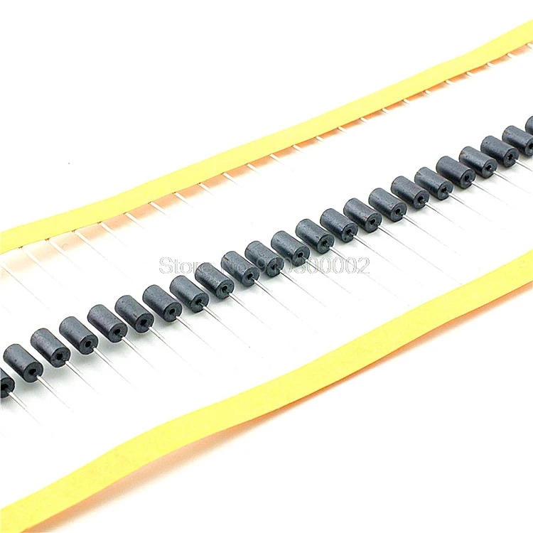 50PCS Core Inductor Beads 3.5*6*0.8 Ferrite bead 3MM 4.7MM 5MM 6MM 8MM 9MM RH3.5*9*0.8 AXIAL FERRITE Inductance | Строительство и
