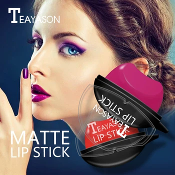 

High Quality Lip Shape Lipstick Waterproof Long Lasting Lip Stick Beauty Matte Modeling Lip Decoration