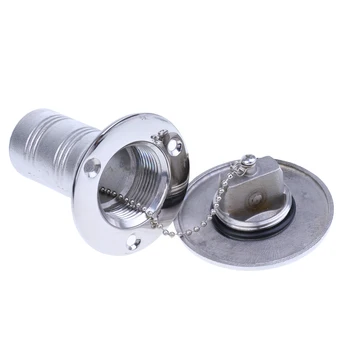 38 millimetri Barca Deck Filler Marine Benzina/Benzina/Gas/Acqua/Serbatoio del Gasolio Deck Tappo Per yacht Caravan Camion Rimorchio del Trattore Barca Ecc