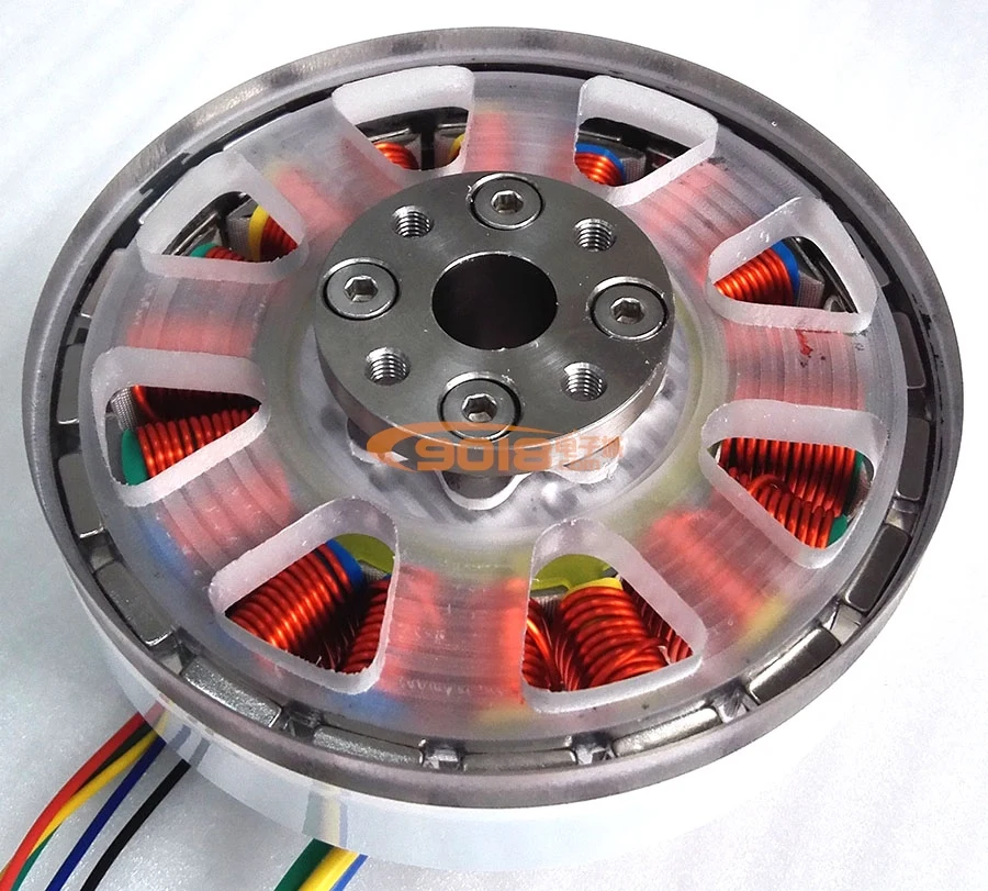 

Son very 200 w 110w 300w brushless dc motor disc flat direct-drive hollow shaft torque motor inductive hall