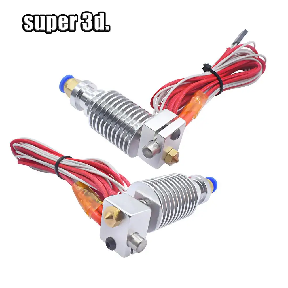 Hotend J-head для 3D-принтера V5 экструдера Bowden 1 75 мм/3 мм сопло 0 4 12 В/24 В встроенная горло