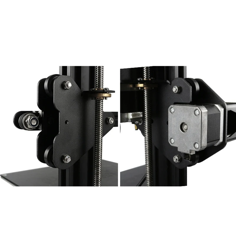 1 шт. детали для 3D-принтера X Axis Motor Mount Bracket X-Axis передняя/задняя пластина для крепления двигателя с колесами T Nut для Cr-10 S4/S5