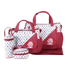 Модная сумка, трендовая, для улицы, многофункциональная, большая вместительность, пять частей, сумка для мам, сумка, Дамская Повседневная сумка на плечо, дропшиппинг