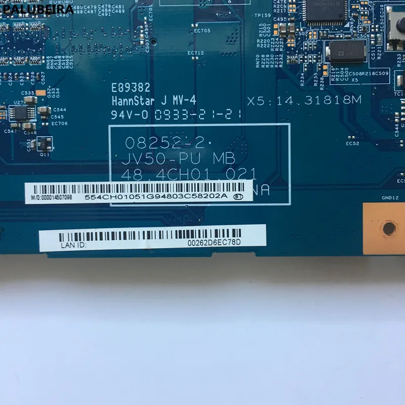 PALUBEIRA MBP4201003 материнская плата для Acer Aspire 5536 5536G 48.4CH01.021 полностью протестировано работы