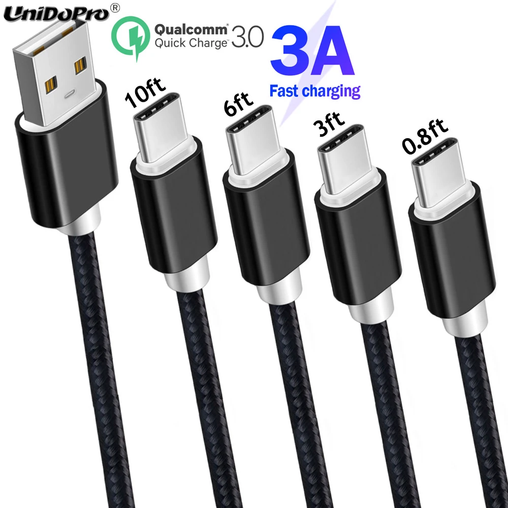 0 8 3 6 10 футов USB Type C кабель QC AC EU зарядное устройство для OnePlus 7 Pro 6T 5T UMiDiGi X Power F1 Play Z1 Z2