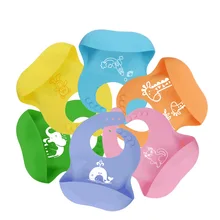 Детские слюнявчики, Мягкие Силиконовые Слюнявчики, водонепроницаемые Слюнявчики для младенцев, Слюнявчики для малышей, детские инструменты для кормления, детские нагрудники, фартук