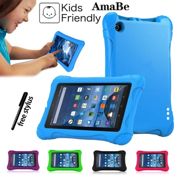

Shockproof Case Cover for Amazon Kindle Fire 7 (5th/7th/9th) Children Thick Foam EVA Back Cover 7 Inch Tablets Sleeve Case