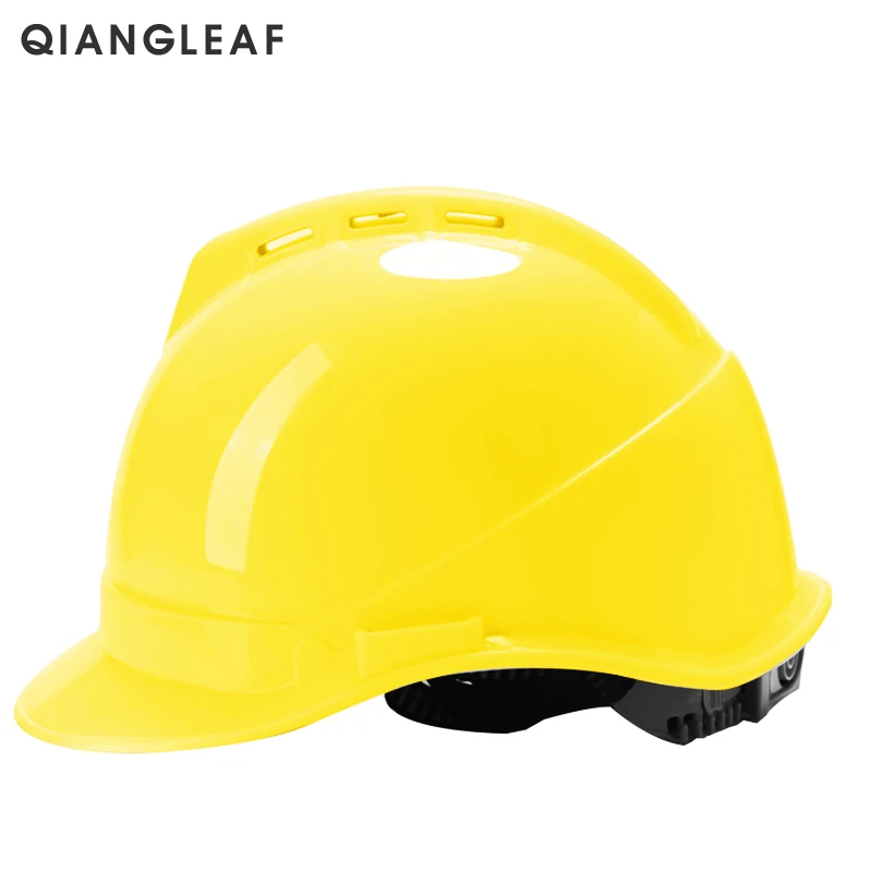 

QIANGLEAF Brand Men's Helmet Dust Anti-smashing Andprotective Helmet Labor Insurance Helmet HD66