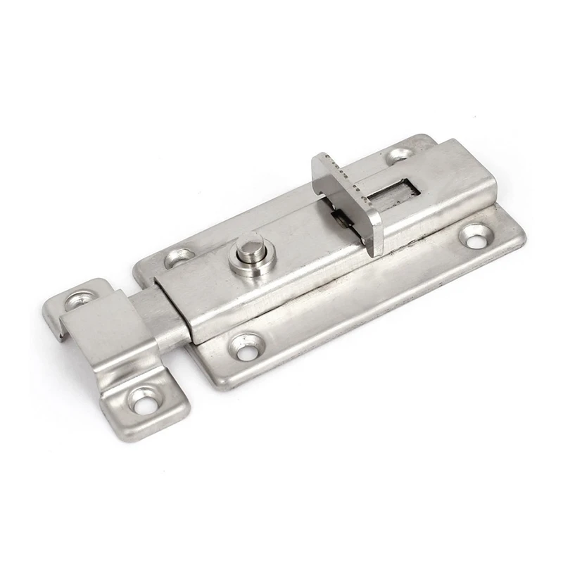 

Stainless steel door lock security door latch hasp barrel latch 3 inch long