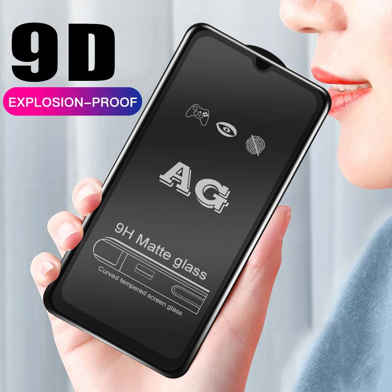 9D-Matte-Frosted-Tempered-Glass-for-Xiaomi-Mi-9-8-SE-A2-Lite-5X-6X-Pocophone (1)