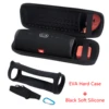 2022 Newest EVA Hard Case Travel Carrying Zipper Storage Bag + Soft Silicone Case Cover for JBL Charge 4 Bluetooth Speaker ► Photo 2/6