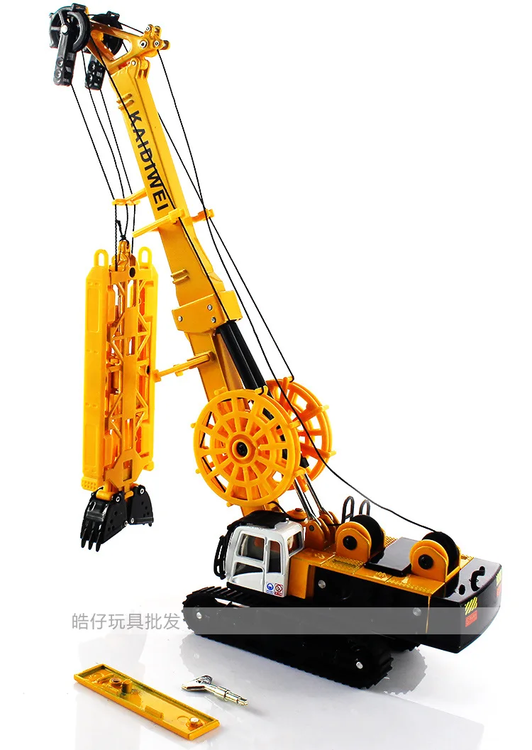 Cadeve 625047 Сплав Инженерная модель автомобиля 1: 64 Пазовая машина Гидравлический Захват ведро в танк автомобиль детская игрушка