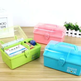 Двухслойная Splittable коробка для хранения косметики ювелирных изделий цвет толстый ручной бытовой пластиковый медицинский шкаф